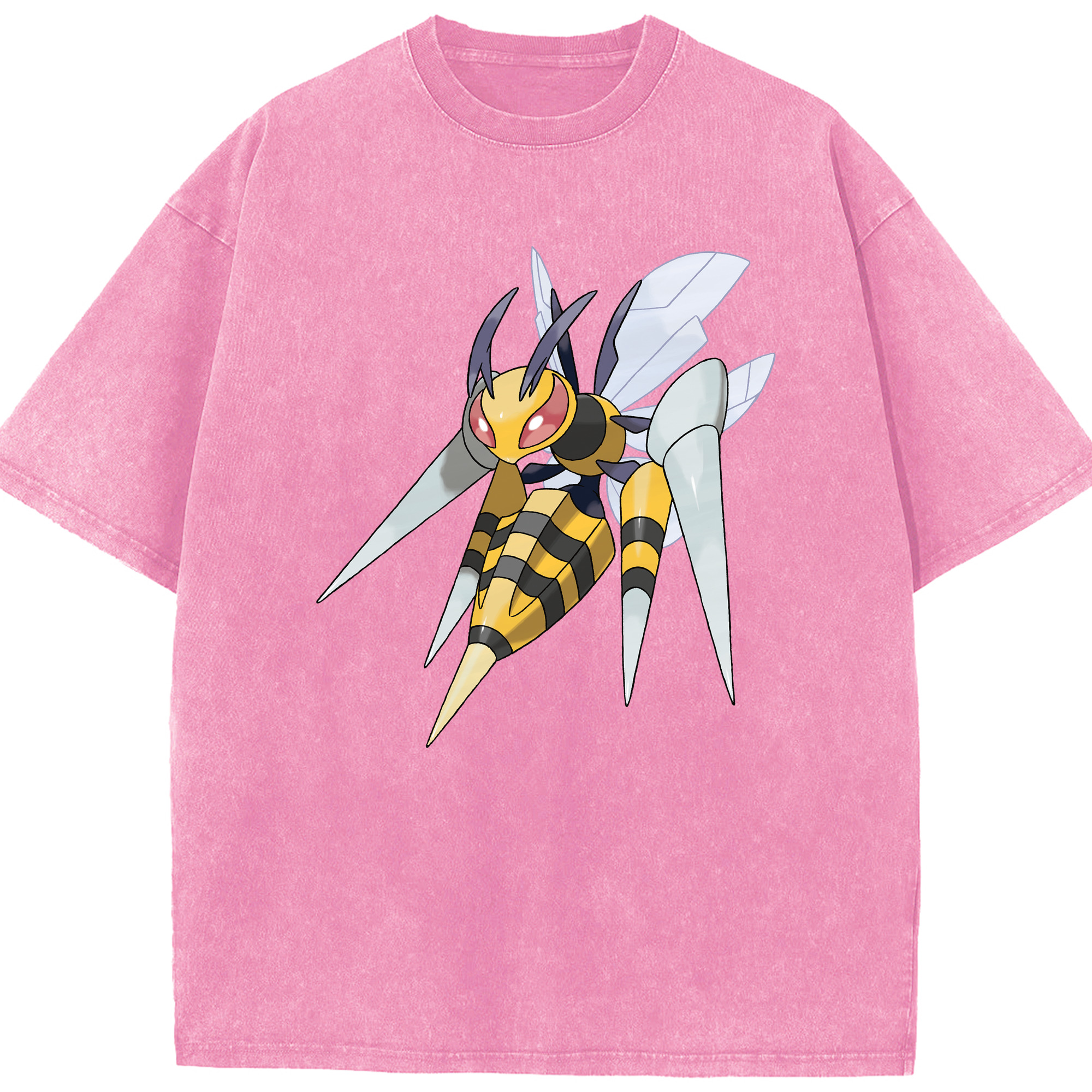 （画像用） ポケットモンスター Pokémon 綿100% ヴィンテージ風 半袖Tシャツ（フロントプリント）